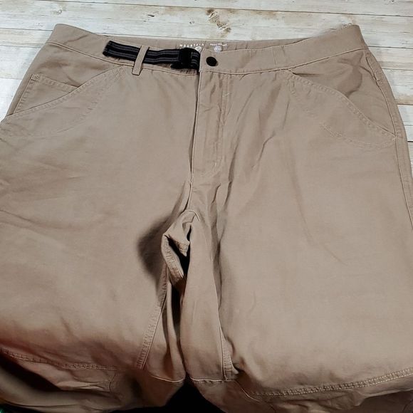 Mountain Hardware Men's Cordoba Pants 38X32‎ Articulated Knees Khaki - Picture 4 of 9